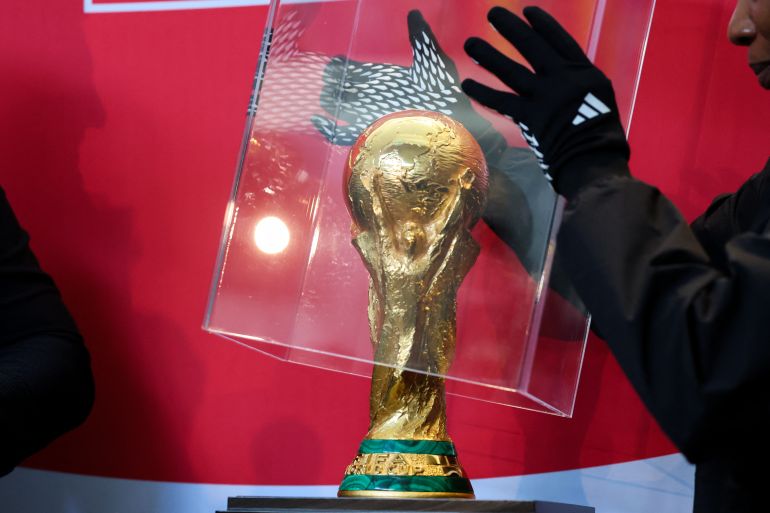 FIFA World Cup trophy.