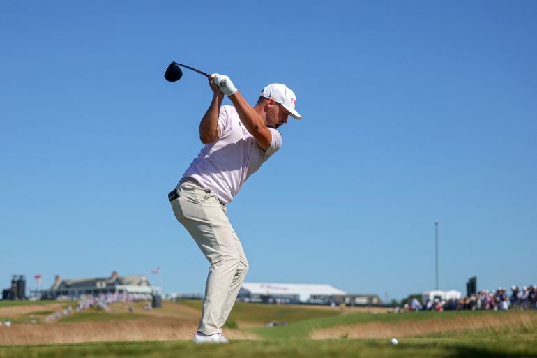 Wyndham Clark in action.
