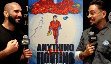 Anything but Fighting: Aiemann Zahabi loves Dragon Ball Z, Naruto