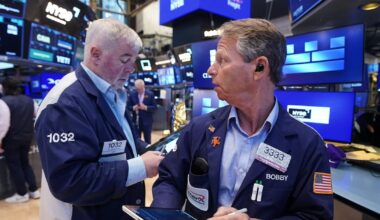 Stock market news: Wall Street hangs around its records