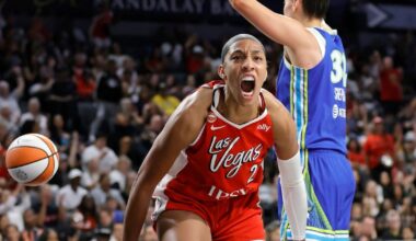 A'ja Wilson listed as questionable for Commissioner's Cup Finals