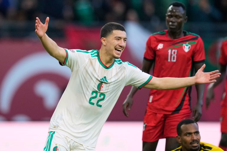 Ibrahim Maza in action.