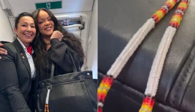 Rihanna met her first Mohawk person on a flight from Toronto. What happened next stayed with her