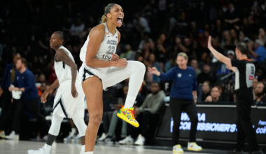 A'ja Wilson leads Aces past Lynx for West lead in Commissioner's Cup