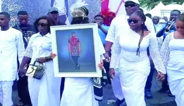 Alex Ekubo Burial: Pregnancy Claim Excites Fans