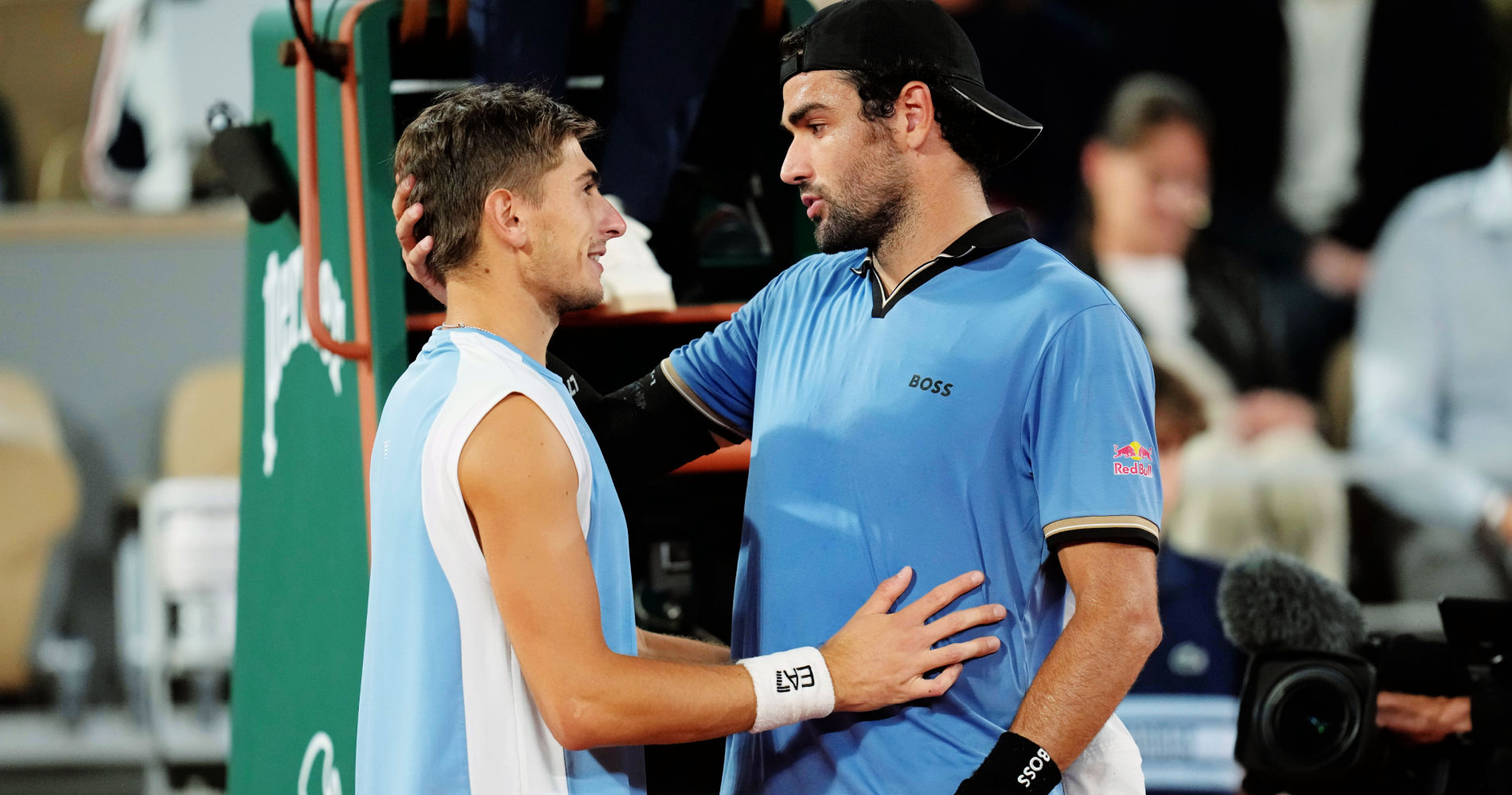 Matteo Arnaldi and Matteo Berrettini, Roland-Garros 2026