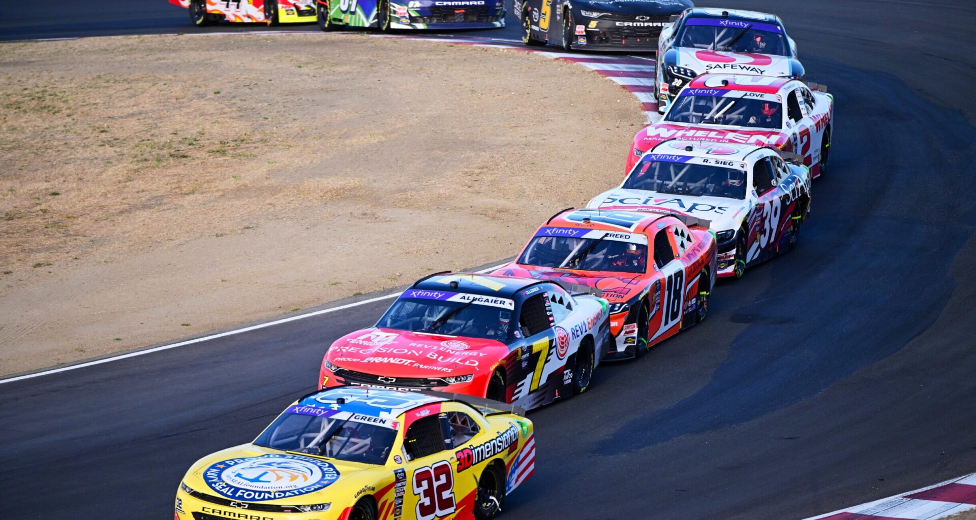 Sonoma Starting Lineup: June 2026 (NASCAR O'Reilly Series)