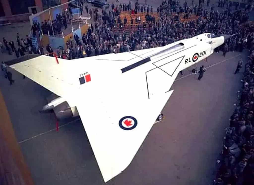 avro arrow replica arrives in mississauga next week.
