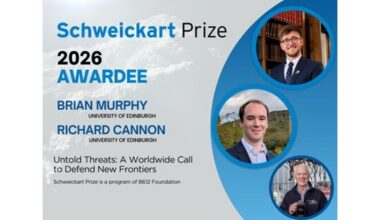 B612 Foundation Announces 2026 Winner of the Schweickart Prize