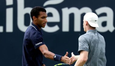 Canadians Auger-Aliassime, Shapovalov reunite for first-round win at Libema Open