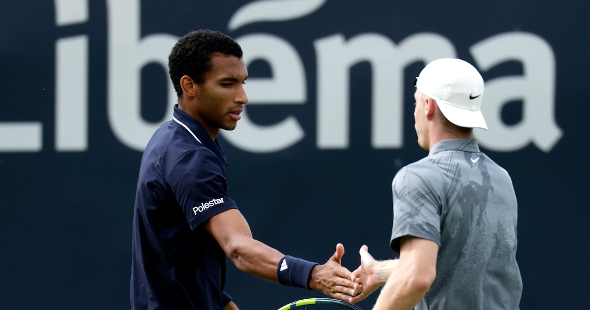 Canadians Auger-Aliassime, Shapovalov reunite for first-round win at Libema Open