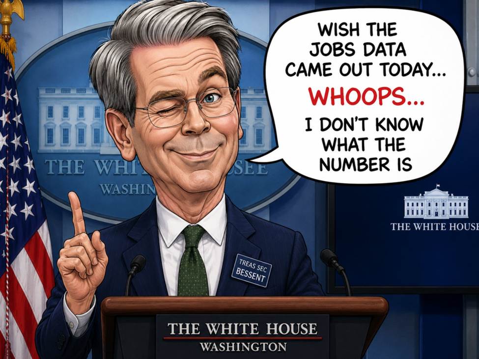 Treas Sec Bessent: "I wish job market had come out today".