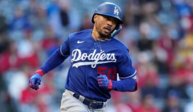 MLB roundup: Betts hits 300th homer as Dodgers sweep Twins