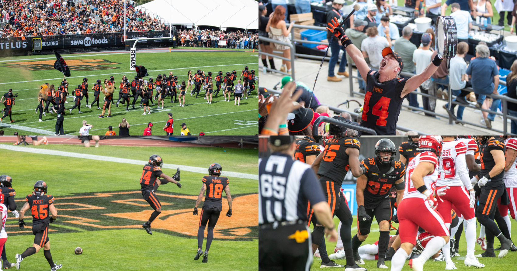 PHOTOS: First CFL game in Kelowna a smashing success despite Lions loss