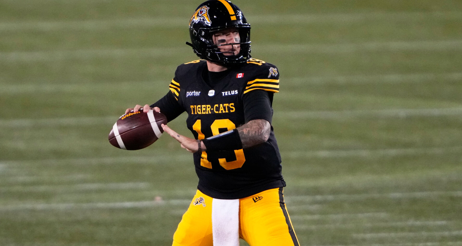 Bo Levi Mitchell ties career best with five TDs in Ticats' win over Lions