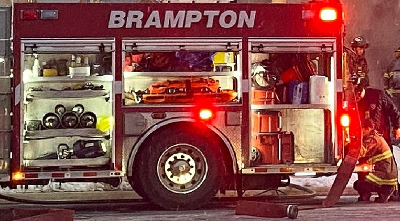 man killed in brampton house fire.
