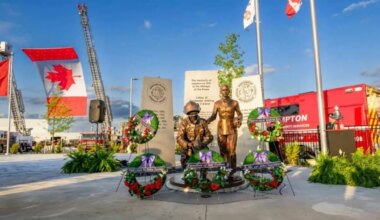 brampton firefighter memorial