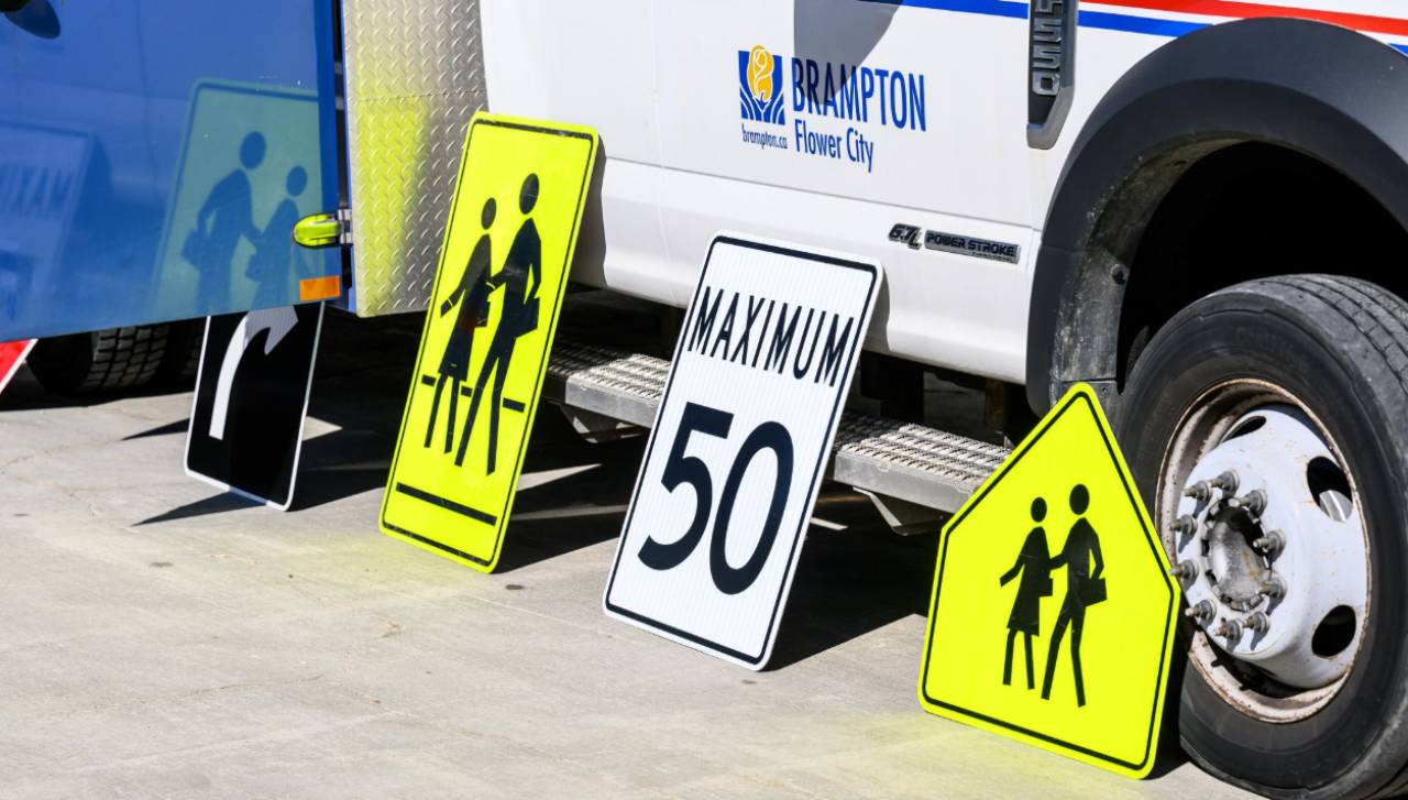 traffic safety brampton cameras enforcement