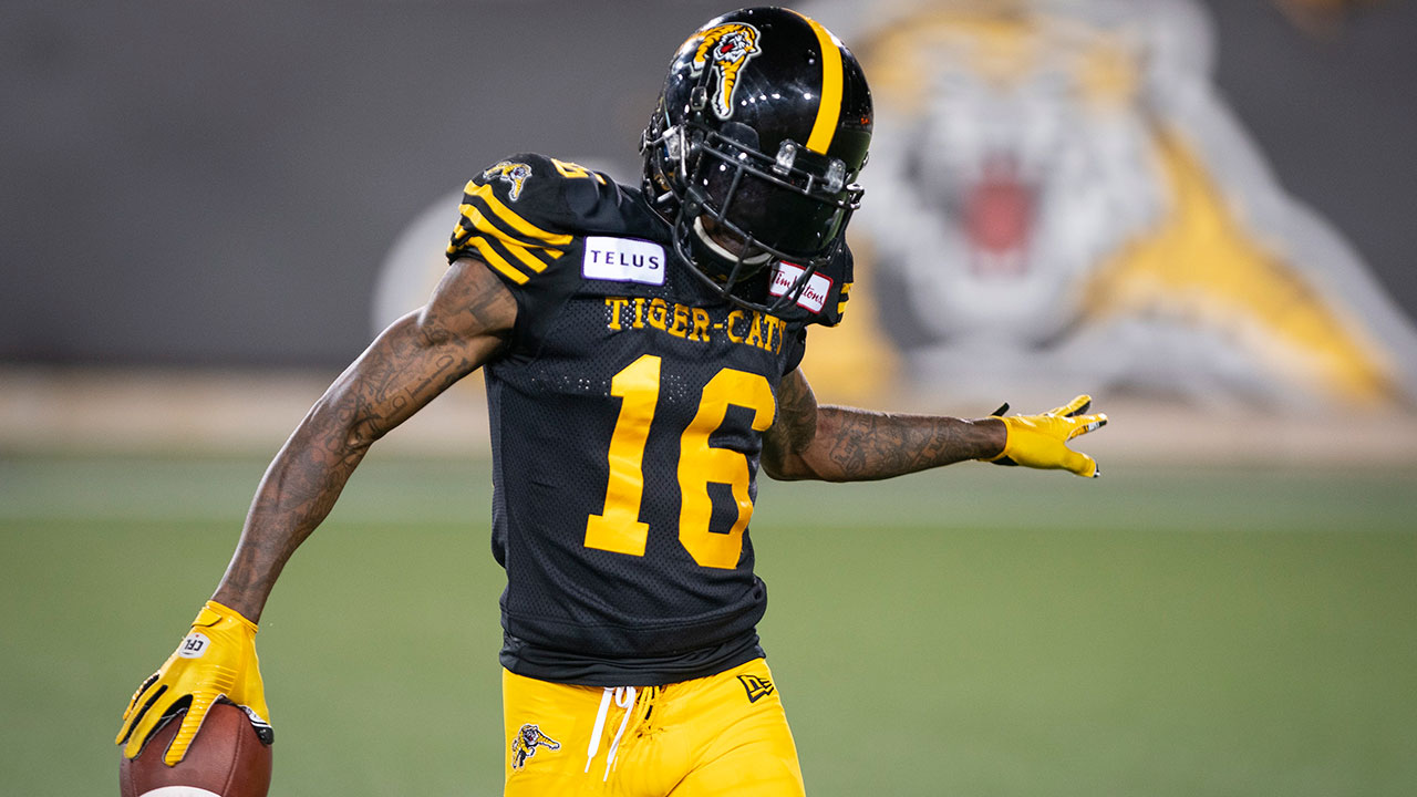 Hamilton Tiger-Cats wide receiver Brandon Banks. (Peter Power/CP)
