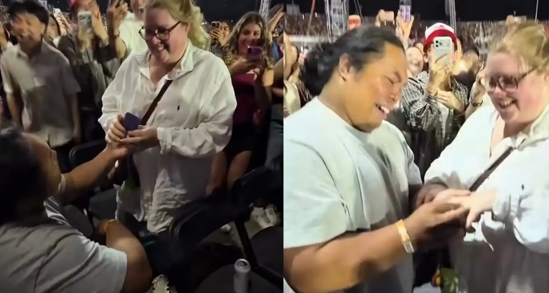 ‘Marry You’: Ottawa couple gets engaged during Bruno Mars Toronto concert- NOW Toronto