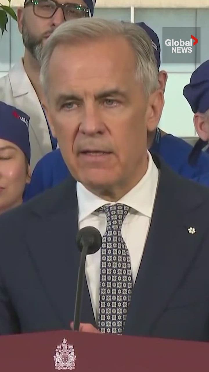 Click to play video: 'Does Carney believe the singularity is near? Canada PM admits he ‘doesn’t know enough’ to answer'