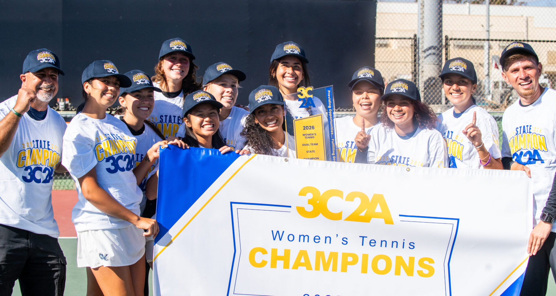 CCCAA Women's Collegiate Tennis Rankings - Year-End