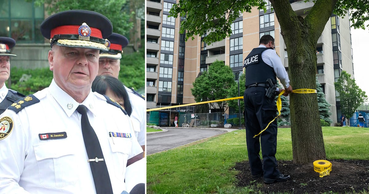 Toronto police officer shot and killed in North York