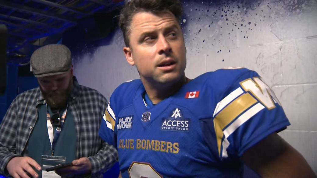 Click to play video: 'RAW: Blue Bombers Zach Collaros Interview – June 11'