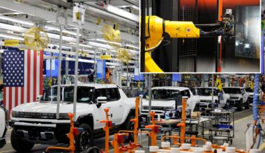 GM replaces more than 1,000 workers with 50 robots at flagship Detroit plant