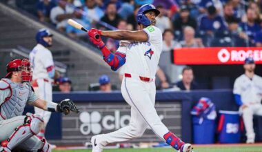 Blue Jays' Jesus Sanchez exits vs. Rangers with sprained ankle