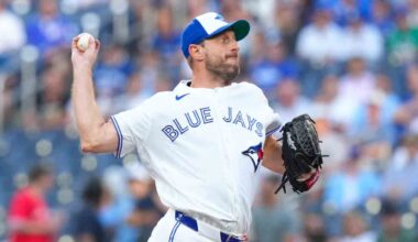 Scherzer hits major milestone, but struggles continue in Blue Jays loss