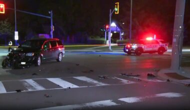 Mississauga crash: Motorcyclist injured
