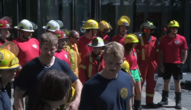 Hundreds take on Calgary Firefighter Stairclimb Challenge