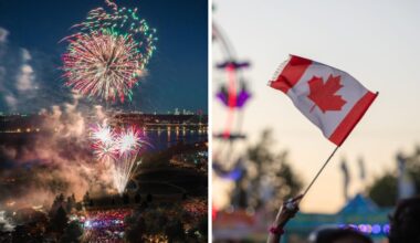 Canada Day fireworks