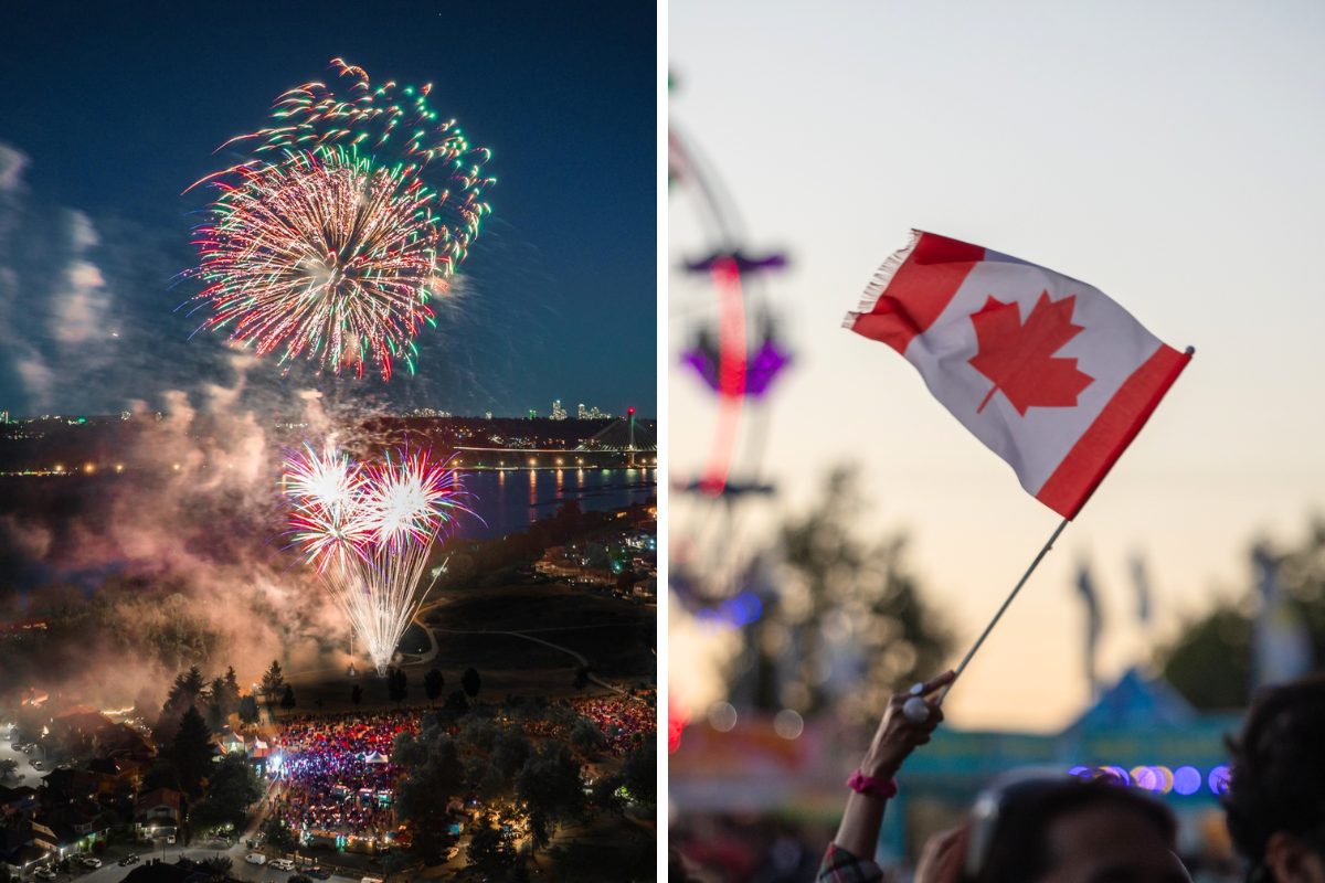 Canada Day fireworks