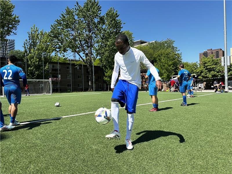 National homelessness forum in Montreal uses soccer as a tool for social reintegration 