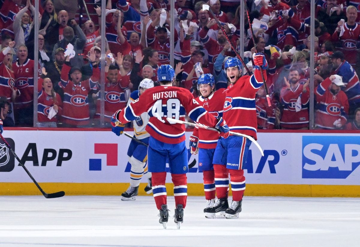 Montreal Canadiens Celebrate