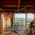 © Iwan Baan Cano House / Diego Cano-Lasso - Interior Photography, Wood, Beam, Balcony, Handrail