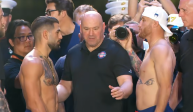 Video! Watch Final UFC Freedom 250 Staredowns | Topuria Vs. Gaethje