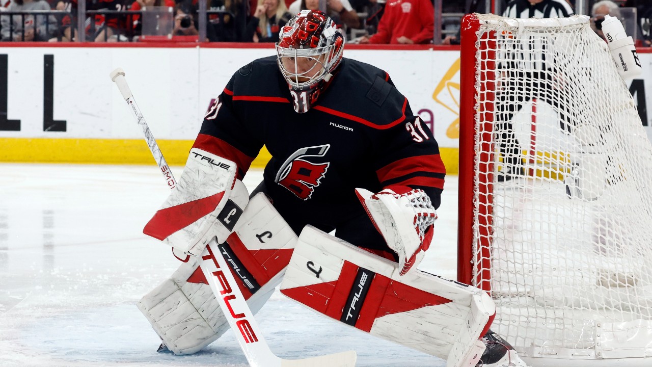 Hurricanes goalie Frederik Andersen misses practice for 'maintenance day'