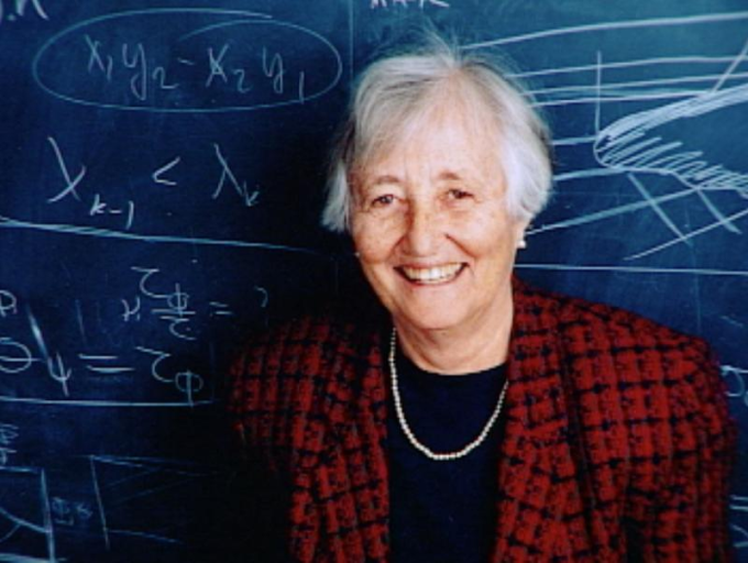 Canadian mathematician Cathleen Morawetz. Photo courtesy of U.S.s National Science and Technology Medals Foundation