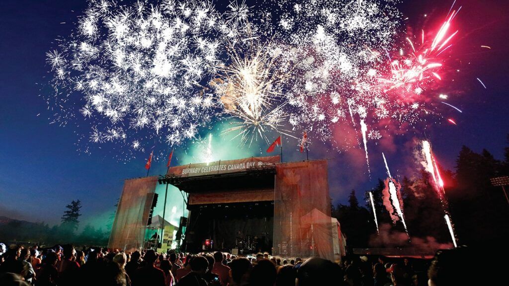 Canada Day fireworks