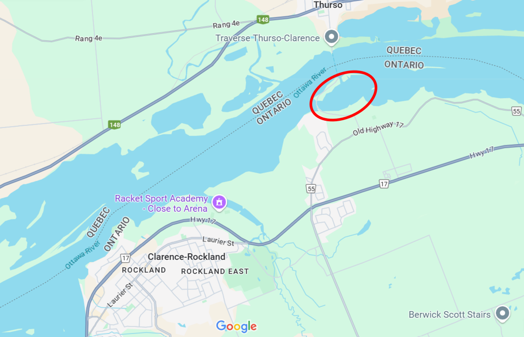 Approximate location of where the body was found. (Google Maps/Rachel Morgan)