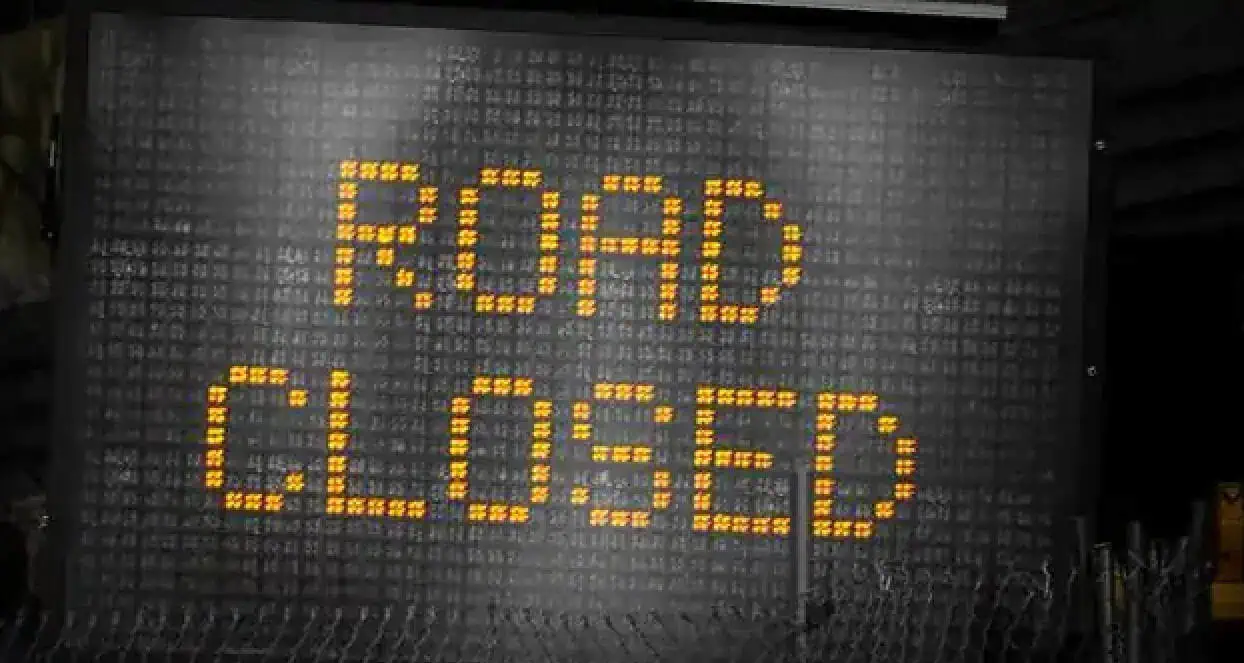 police alert public to major intersection closure in mississauga.