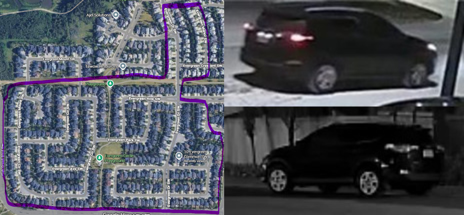 Calgary police: 3 arrests, 1 still on the loose in Evergreen break-ins