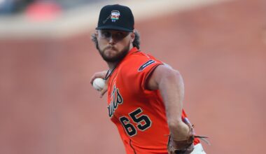 MLB Issues Warning After Giants' Roupp, 2 Other Pitchers Add Bible Verses to Their Pride Night Caps