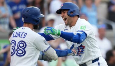 Meet the Mess! New York Mets outfield boots it around as Toronto Blue Jays' Springer scores Little League homer