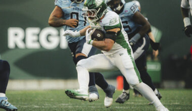 Argonauts’ 40-34 win leaves Roughriders at 2-1