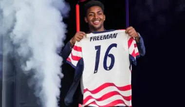 Alex Freeman, son of NFL star, is making his own name on soccer’s biggest stage