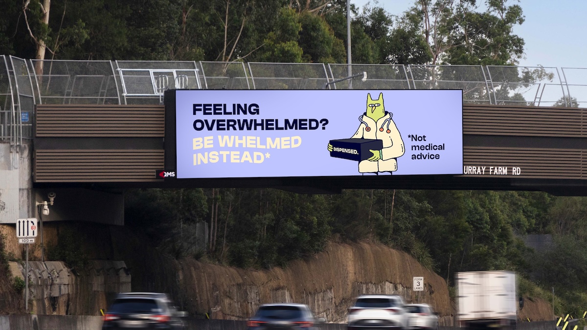 Dispensed Australia taps Doodle Google artist for new ‘*This Is Not Medical Advice’ brand campaign